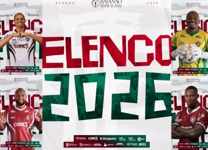 Fluminense de Feira anuncia elenco completo para Campeonato Baiano Série B 2026