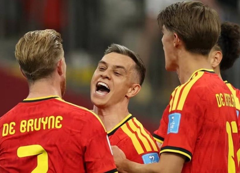 Bélgica goleia a Nova Zelândia e avança como lider do grupo G para o mata-mata