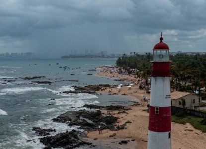 Fim de semana será de tempo instável com chuvas em Salvador e interior da Bahia