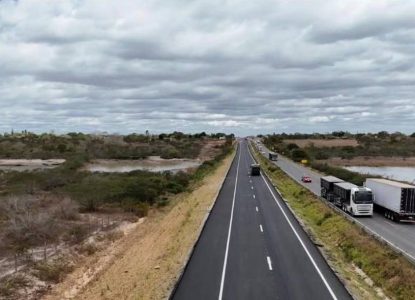 Trecho duplicado da BR-116 entre Serrinha e Santa Bárbara é liberado para trânsito