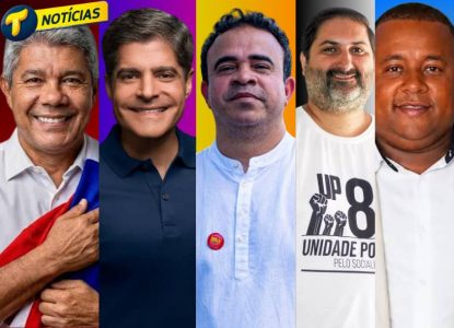 Eleições 2026: confira agenda dos candidatos ao Governo da Bahia para esta terça, 25