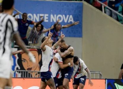 Em confronto direto pelo Brasileirão 2026, Bahia vence Botafogo de virada com gol nos acréscimos