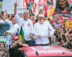 Lula e Jerônimo Rodrigues reúnem apoiadores em ato de campanha no bairro da Liberdade, em Salvador