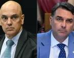 Alexandre de Moraes libera visitas de Flávio Bolsonaro a Jair Bolsonaro após suspensão de 90 dias