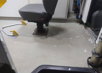 Ambulância do SAMU é apedrejada às margens da BR-116, em Serrinha; Prefeitura de manifesta