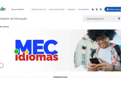 MEC Idiomas: nova plataforma oferta inglês e espanhol gratuitamente