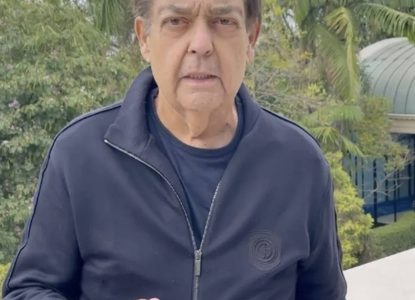 Após sucesso no transplante cardíaco, Faustão volta a ser internado