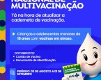 Alagoinhas: começa campanha para atualização de caderneta de vacina de crianças e adolescentes