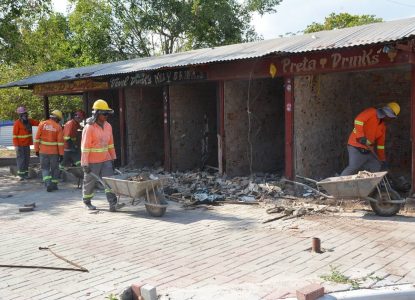 Obras na Praça do Tropeiro, em Feira de Santana, estão 80% concluídas