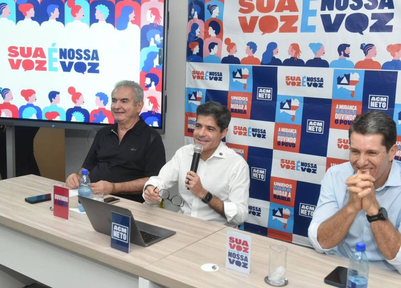 Pré-candidato ao governo da Bahia, ACM Neto lança movimento “Sua Voz É Nossa Voz”