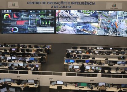 Empresas e condomínios da Bahia podem integrar câmeras com Centro de Operações da Secretaria de Segurança Pública