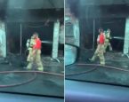 Incêndio destrói prédio de três andares no bairro de Canabrava, em Salvador