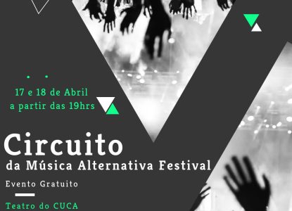Circuito de Música Alternativa Festival reúne oito atrações na sexta, 17 e sábado, 18, no CUCA
