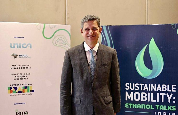 Rogério Carvalho destaca importância dos biocombustíveis e energias renováveis em encontro com representantes do Brics e entidades do setor de transportes na Índia