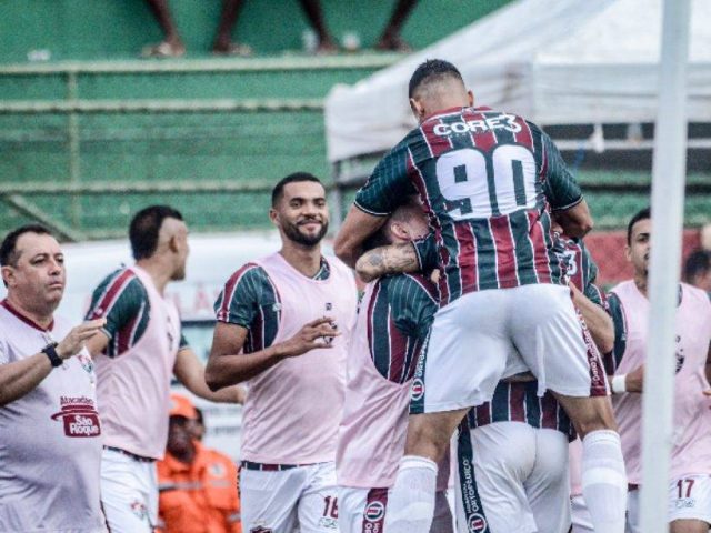 Fluminense de Feira vence Leônico e encara Porto na semifinal da Série B do Baianão