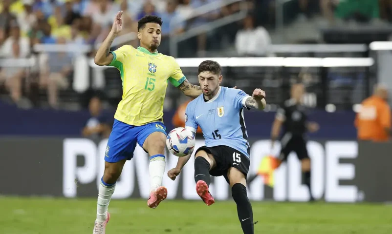 Brasil cai nos pênaltis diante do Uruguai e é eliminado da Copa América 2024