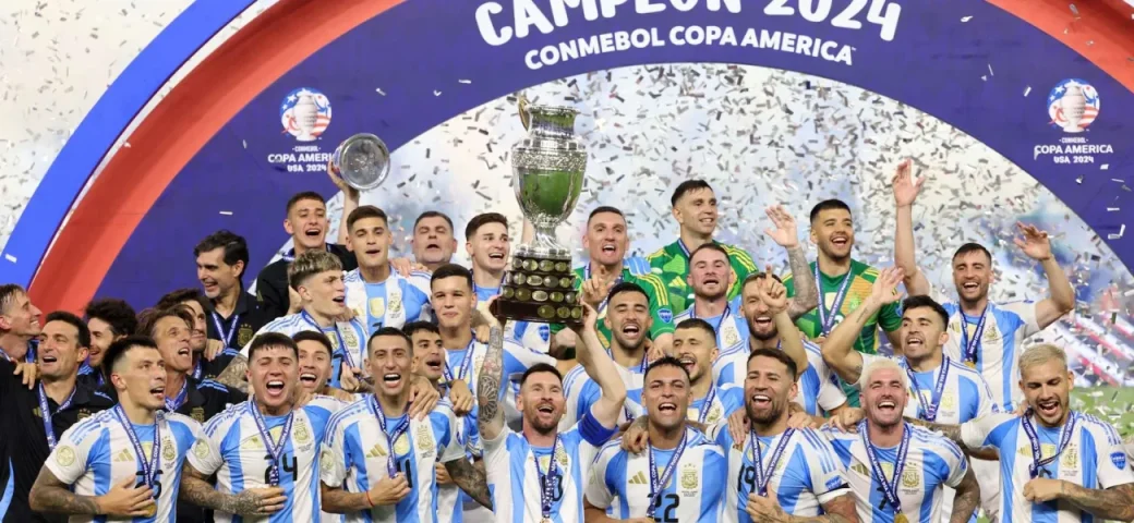 Argentina vence Colômbia e conquista a Copa América pela décima sexta vez
