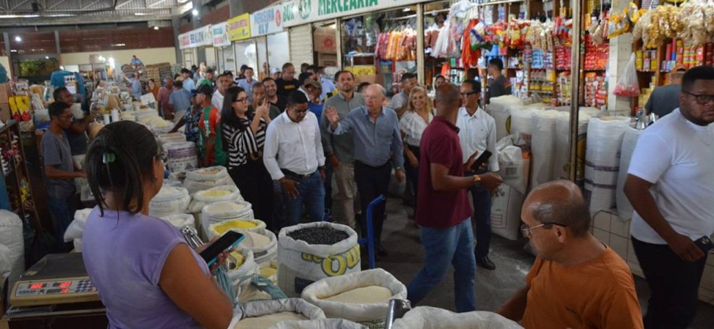 Três obras são autorizadas no Centro de Abastecimento em Feira de Santana