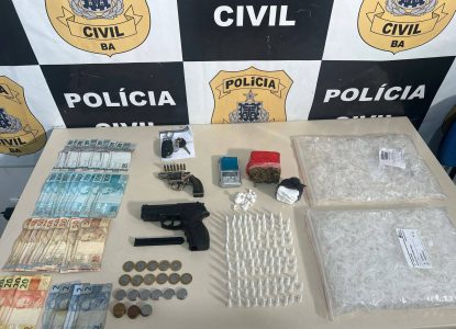 Mais de 150 suspeitos já foram presos em operação da Polícia na Bahia, líder de grupo criminoso morre em confronto