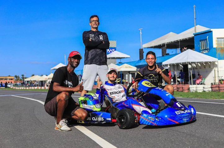 Jovem piloto de Feira de Santana, Thiago Rios compete em grande competição baiana de Kart