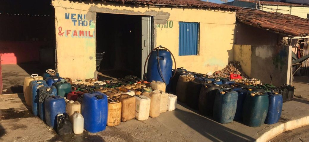 Homem é preso em flagrante suspeito de comércio ilegal de combustíveis na Bahia