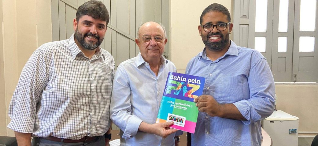 José Ronaldo e secretários do Governo do Estado discutem Programa Bahia pela Paz
