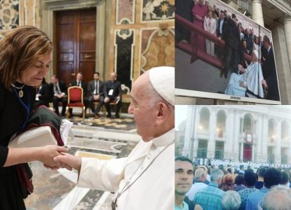 ‘Uma experiência que fica para sempre’: feirenses contam como foi receber bênção do Papa Francisco