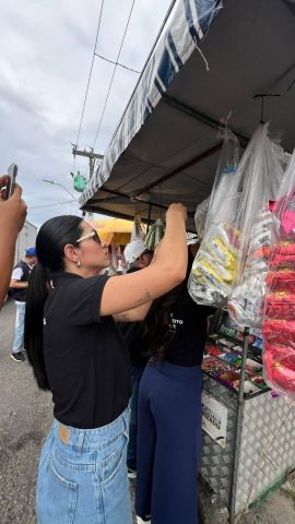 Comissão da OAB Feira realiza descarte de inúmeros itens na Micareta 2025