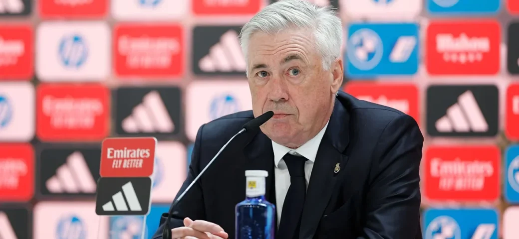 Carlo Ancelotti é informado de queda de Ednaldo Rodrigues e avisa que vai cumprir contrato com CBF