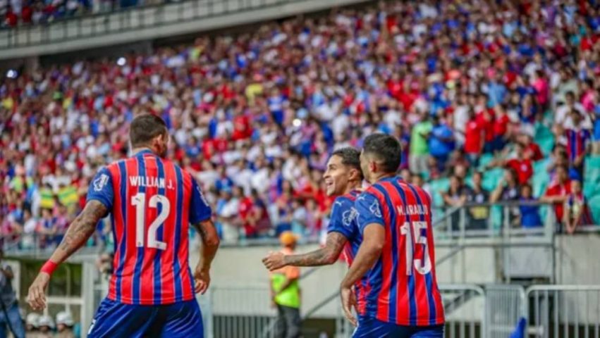 Bahia vence Paysandu na Arena Fonte Nova e avança para próxima fase da Copa Brasil