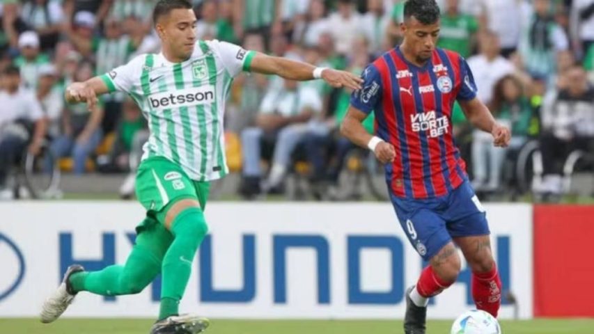 Bahia é derrotado pelo Atlético Nacional e classificação na Copa Libertadores fica ameaçada