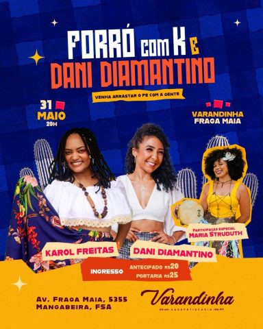 Forró com K: cantora Karol Freitas recebe convidados em projeto musical neste sábado, 31