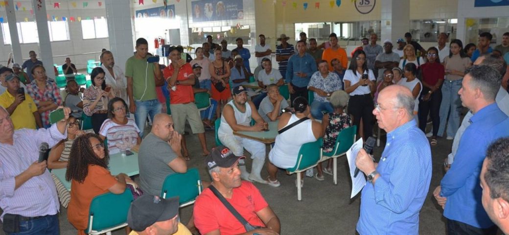 Comerciantes do Centro de Abastecimento estão isentos de débitos municipais contraídos entre 2020 e 2025