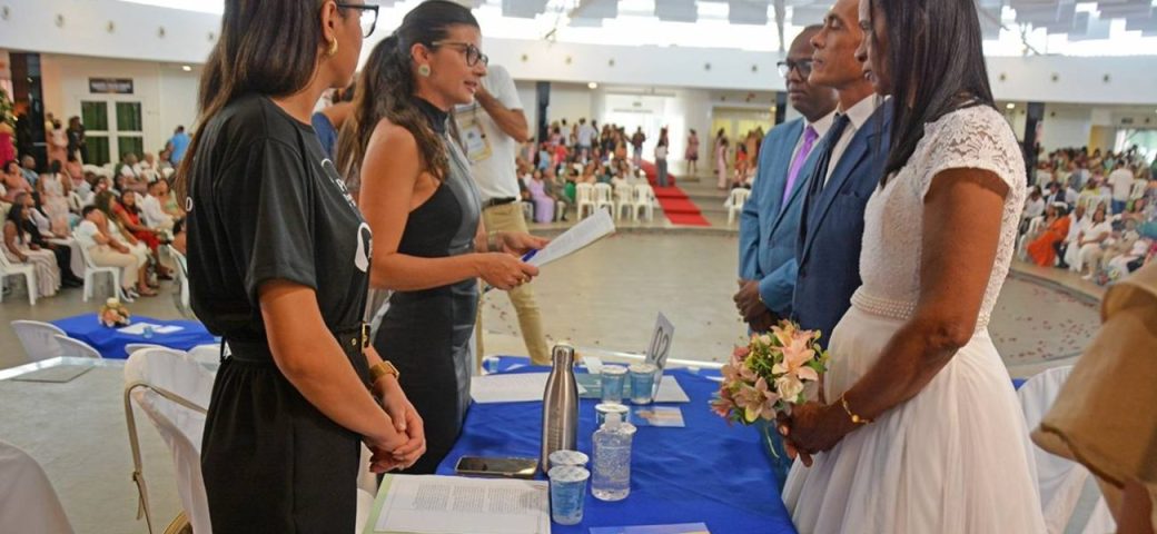 Abertas inscrições para casamento coletivo em Feira de Santana
