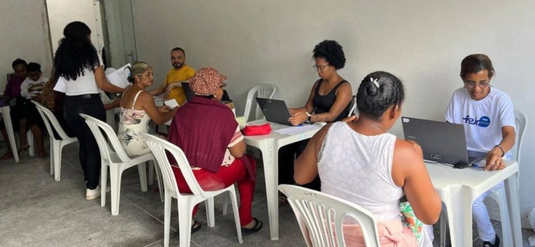 Mutirão do CadÚnico atende 130 famílias no distrito da Matinha