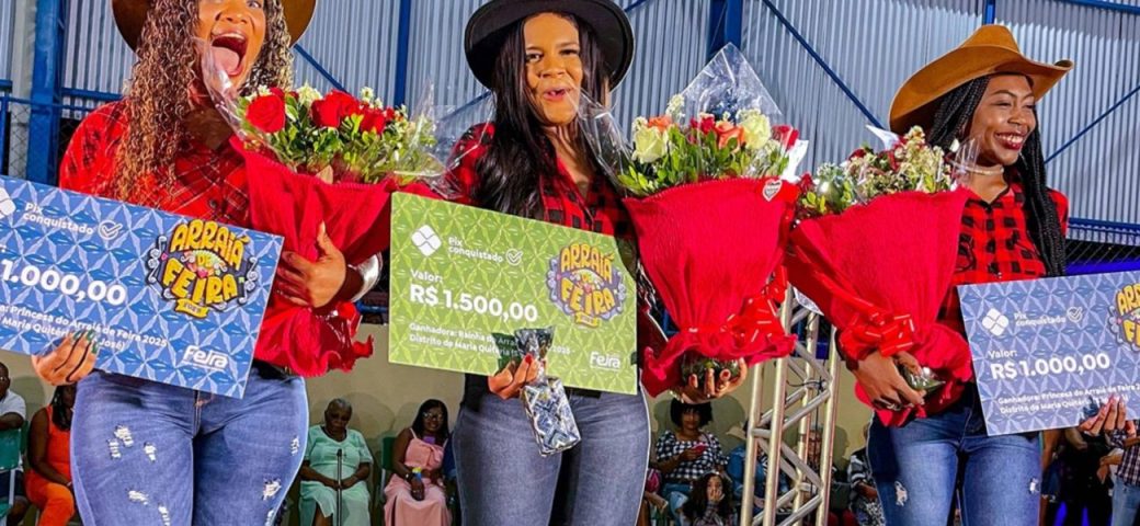 Definidas rainha e princesas do São João em Maria Quitéria