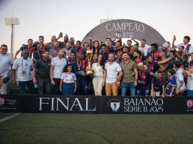 Bahia de Feira empata com Galícia, mas garante título do Campeonato Baiano Série B 2025