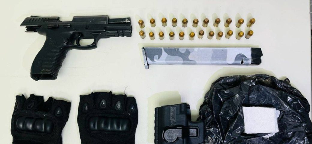 Polícia Militar apreende arma de fogo e munições em Feira de Santana