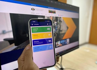 Proprietários de veículos da Bahia já podem fazer a indicação online de real infrator
