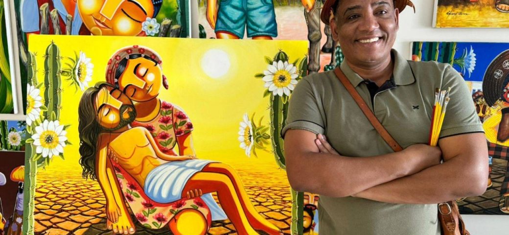 Artista plástico de Capim Grosso é premiado pela Academia Internacional de Arte Moderna de Roma