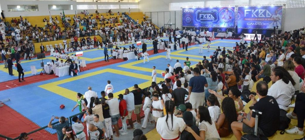 Campeonato de karatê marca reabertura do Complexo Oyama Pinto em Feira de Santana
