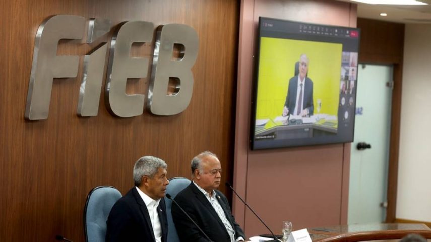 Governador Jerônimo Rodrigues e presidente da FIEB defendem retirada de produtos baianos da lista de taxação dos Estados Unidos