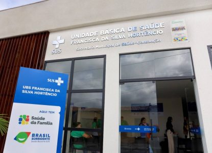 Primeira Unidade Básica de Saúde construída com recursos do Novo PAC é inaugurada na Bahia