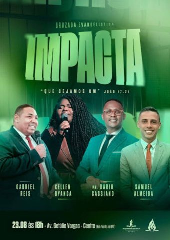 Impacta: juventude cristã  de Feira de Santana ocupa avenida Getúlio Vargas neste sábado, 23