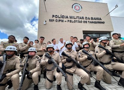 Pelotão da 65ª CIPM em Tanquinho, na região de Feira de Santana, passa contar com nova estrutura