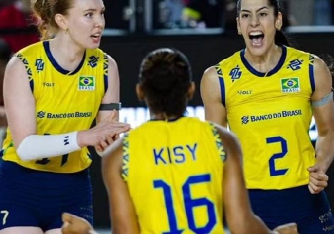 Brasil vira sobre França e fica perto da vaga nas oitavas de final do Mundial de vôlei feminino