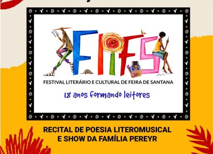 Festival literário em Feira de Santana será lançado dia 21; confira programação