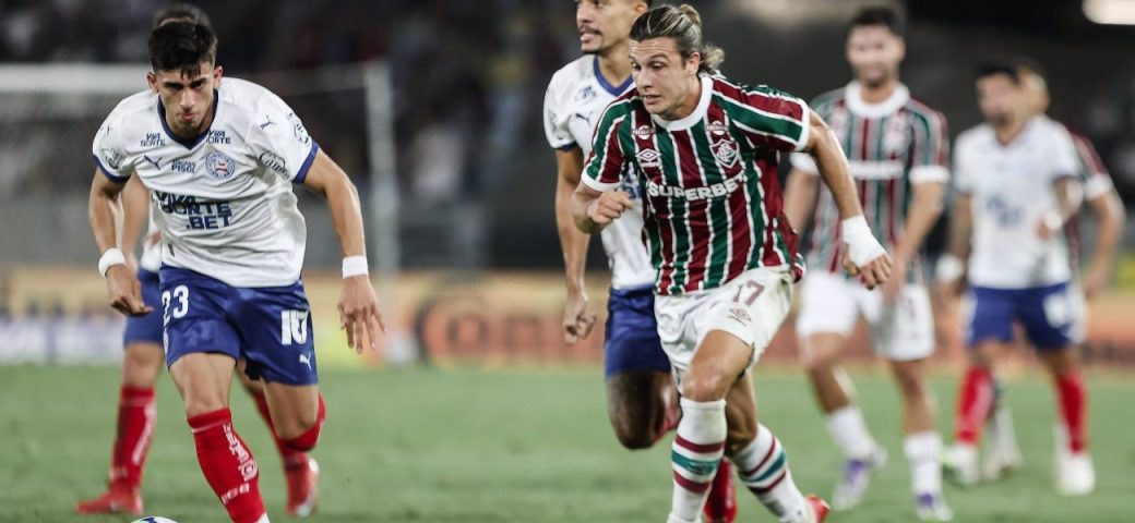 Bahia é dominado, perde para Fluminense e está fora da Copa do Brasil