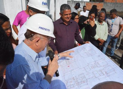 José Ronaldo autoriza início de obras para concluir construção de creche no bairro 35° BI