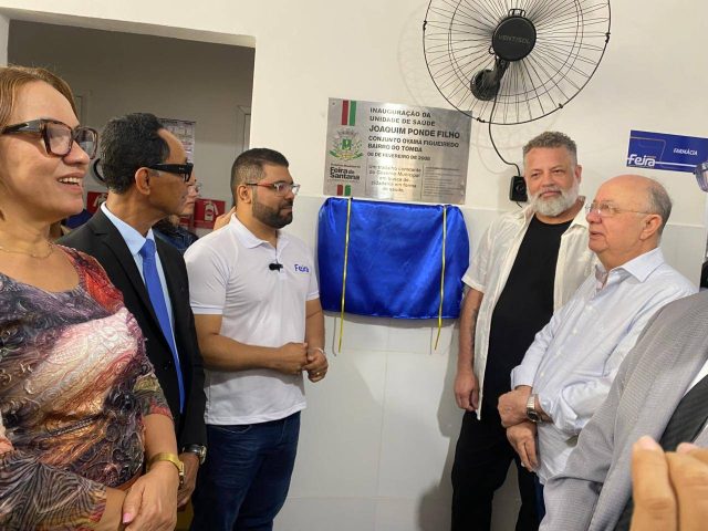 Entregue para comunidade do conjunto Oyama Figueiredo unidade de saúde que homenageia Dr. Joaquim Pondé Filho